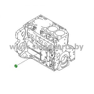 Заглушка блока цилиндров 01179635