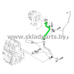 Трубка турбины 04505448